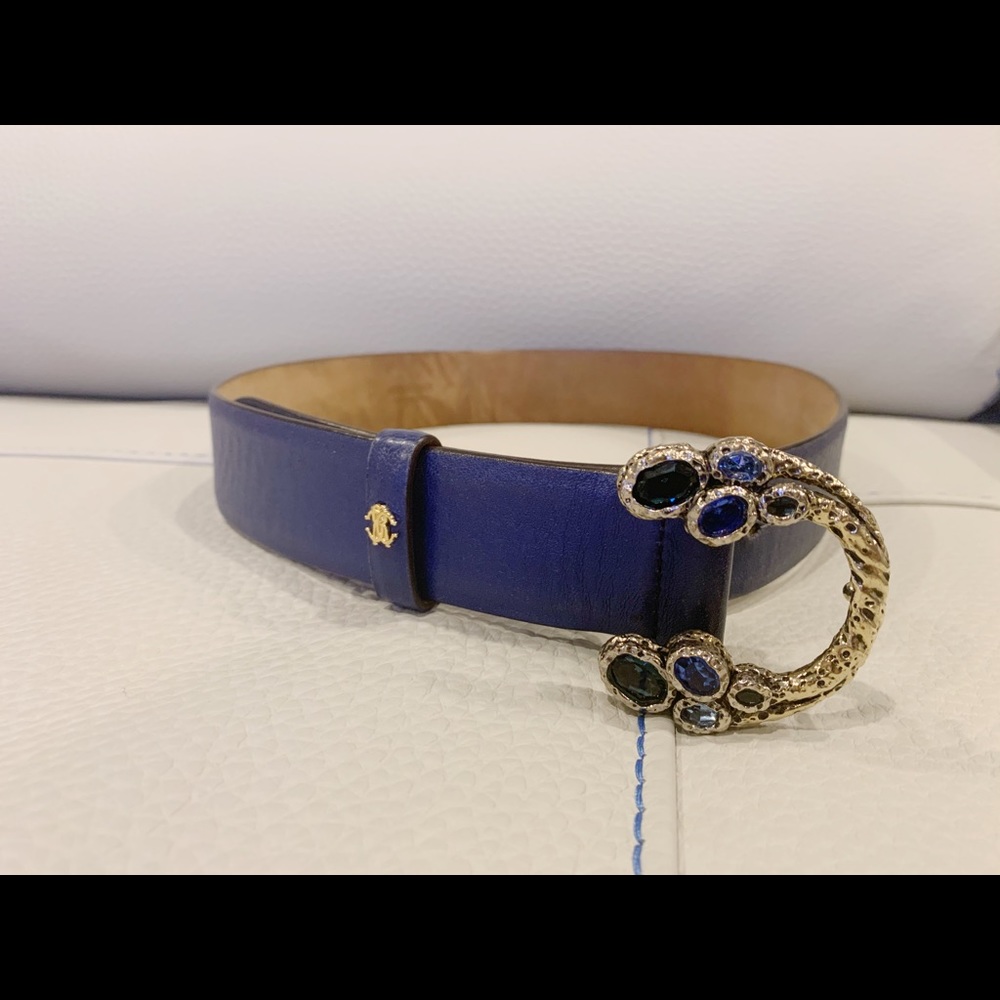 Authentic Roberto Cavalli leather belt.